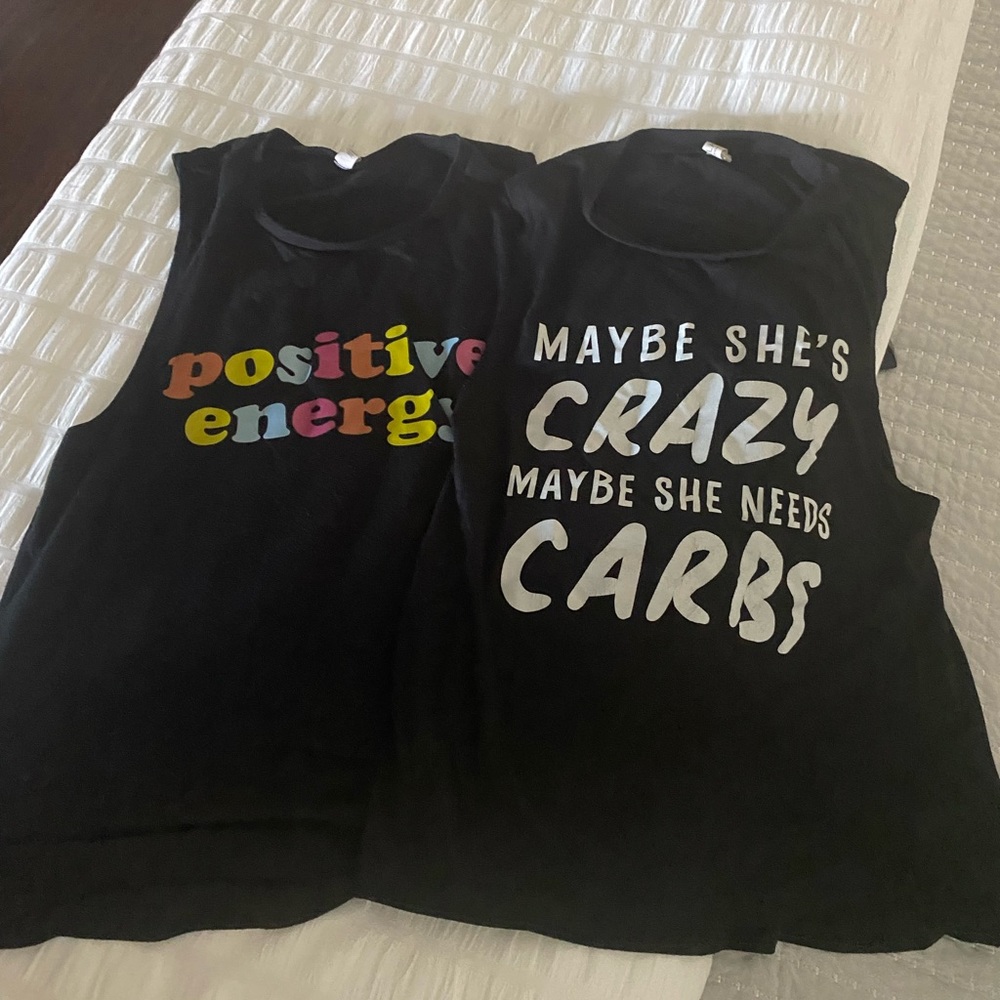 Women’s size medium workout tanks